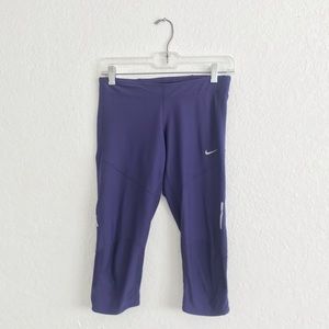 Nike Dri-fit Cropped Running Pants XS